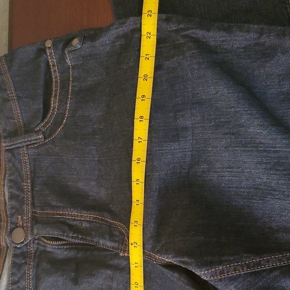 Avenue Sz 18 dark blue boot cut jeans - Picture 13 of 14